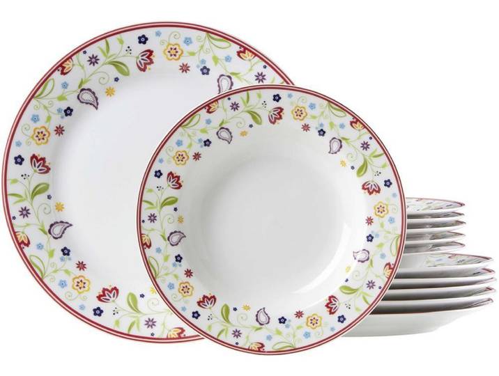 Geschirr-Serie Doppio Shanti - Tafelservice 12tlg. Doppio Shanti