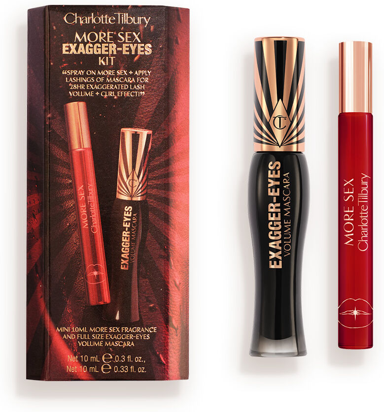 More Sex Exagger-eyes Mascara Kit - Perfume & Eye Kit Charlotte Tilbury 4026 More Sex Exagger-eyes Kit Size: