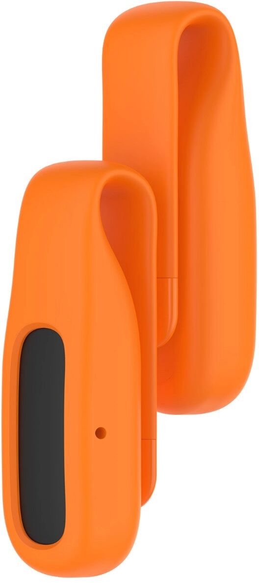 INF Silikon-Schutzcover kompatibel mit Google Fitbit Air – Weiche Schutzhülle für Air Clip Orange