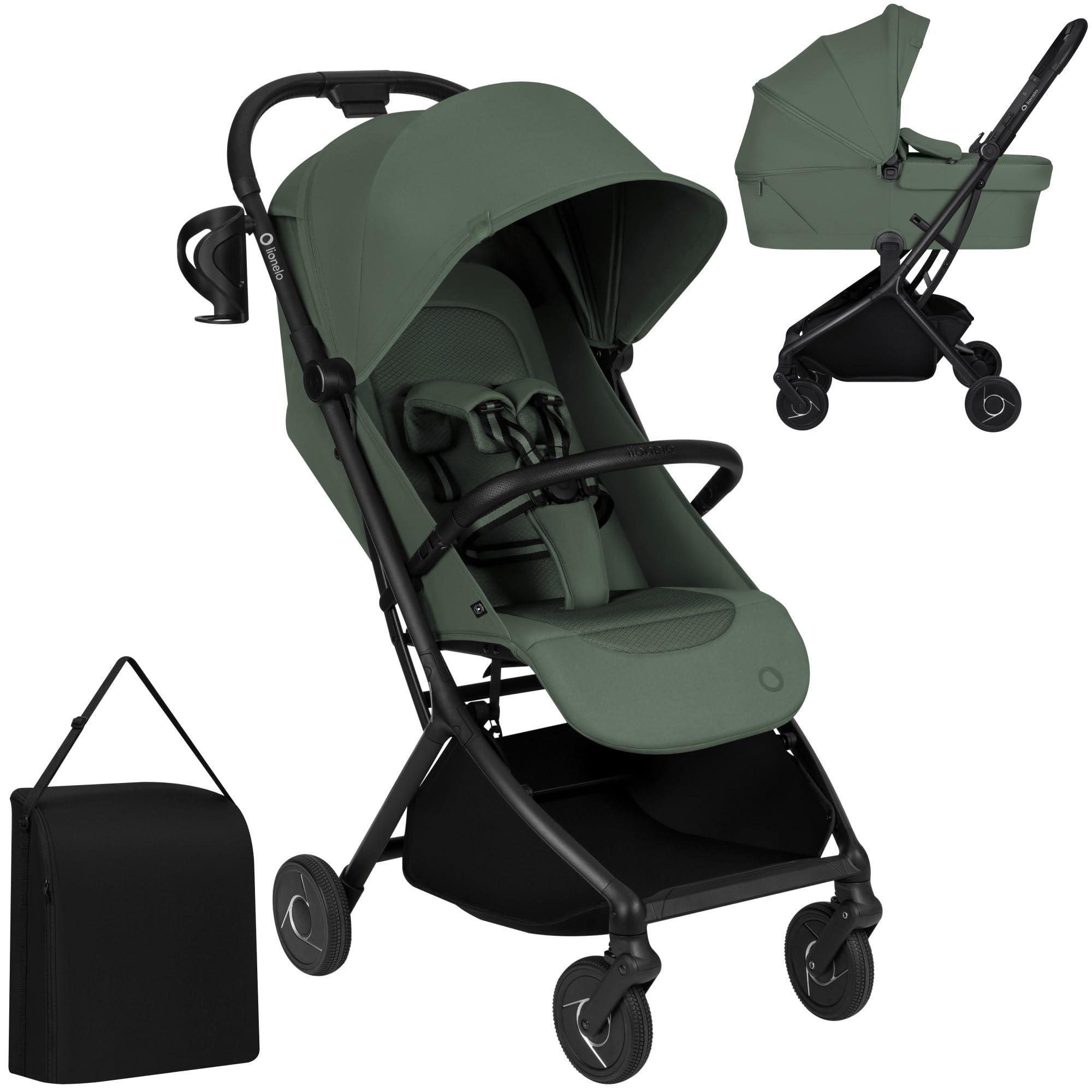 Kinderwagen Buggy Reisbuggy 2-in-1 - Reiswiege und Sitz - Ultraleicht 6,1 kg - Einhändig zusammenklappbar