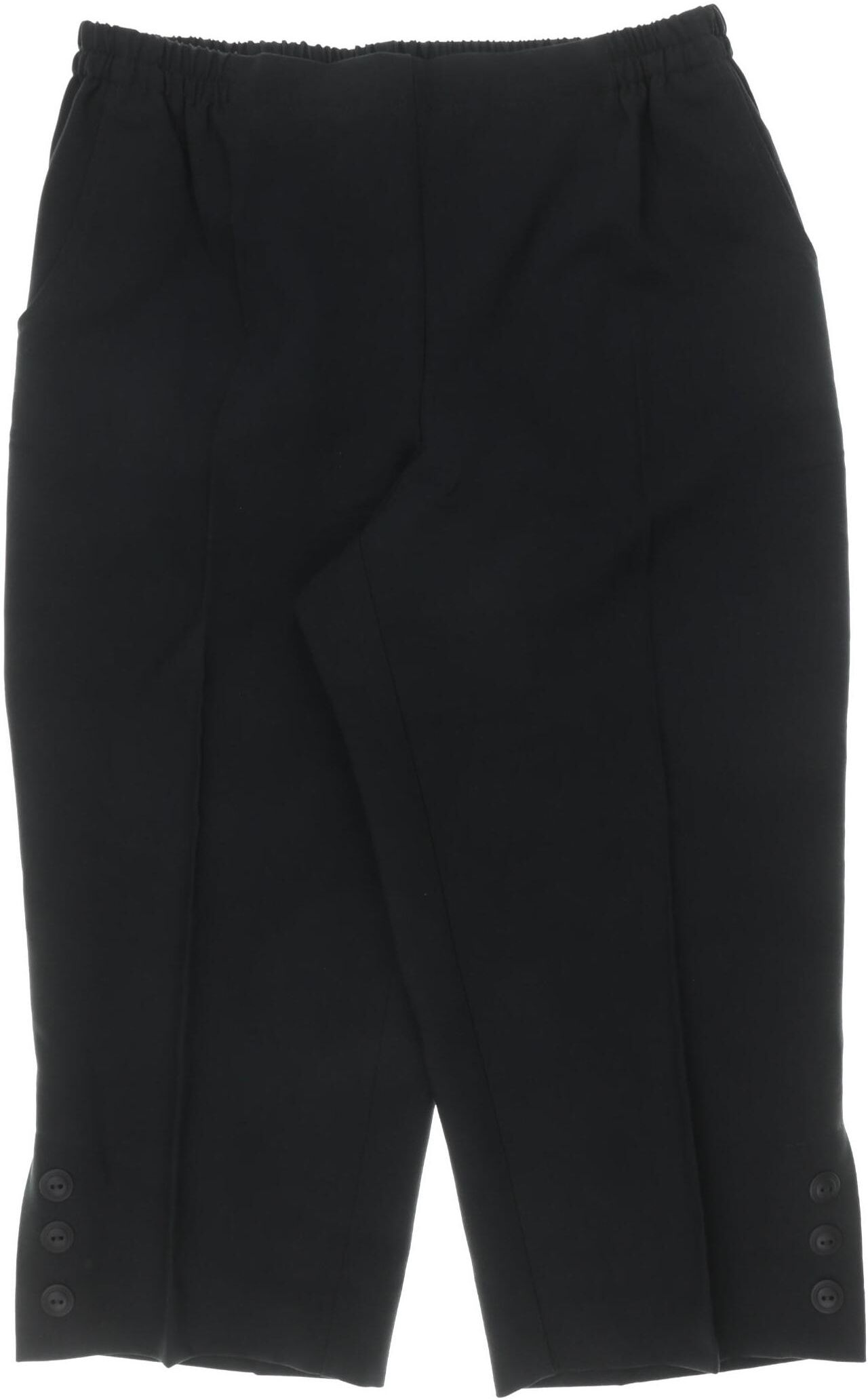 Atelier Goldner Schnitt Damen Stoffhose, Schwarz, Gr. XS, Synthetik - Second Hand