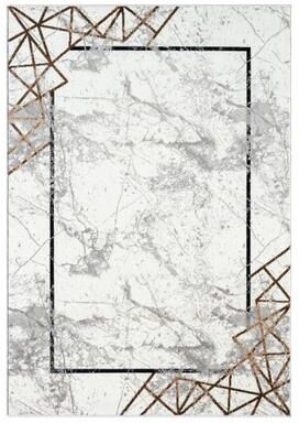 MDA Rugs Kimberly Collection Abstract Border Area Rug