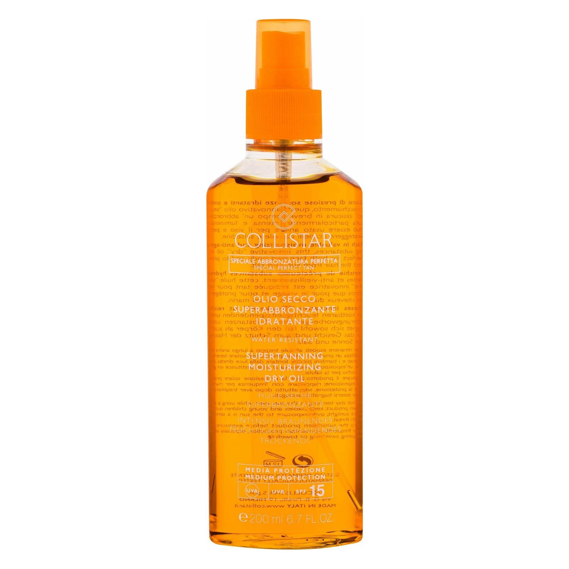 Collistar Supertanning Dry Oil (SPF 15, 200 ml) (K26061)