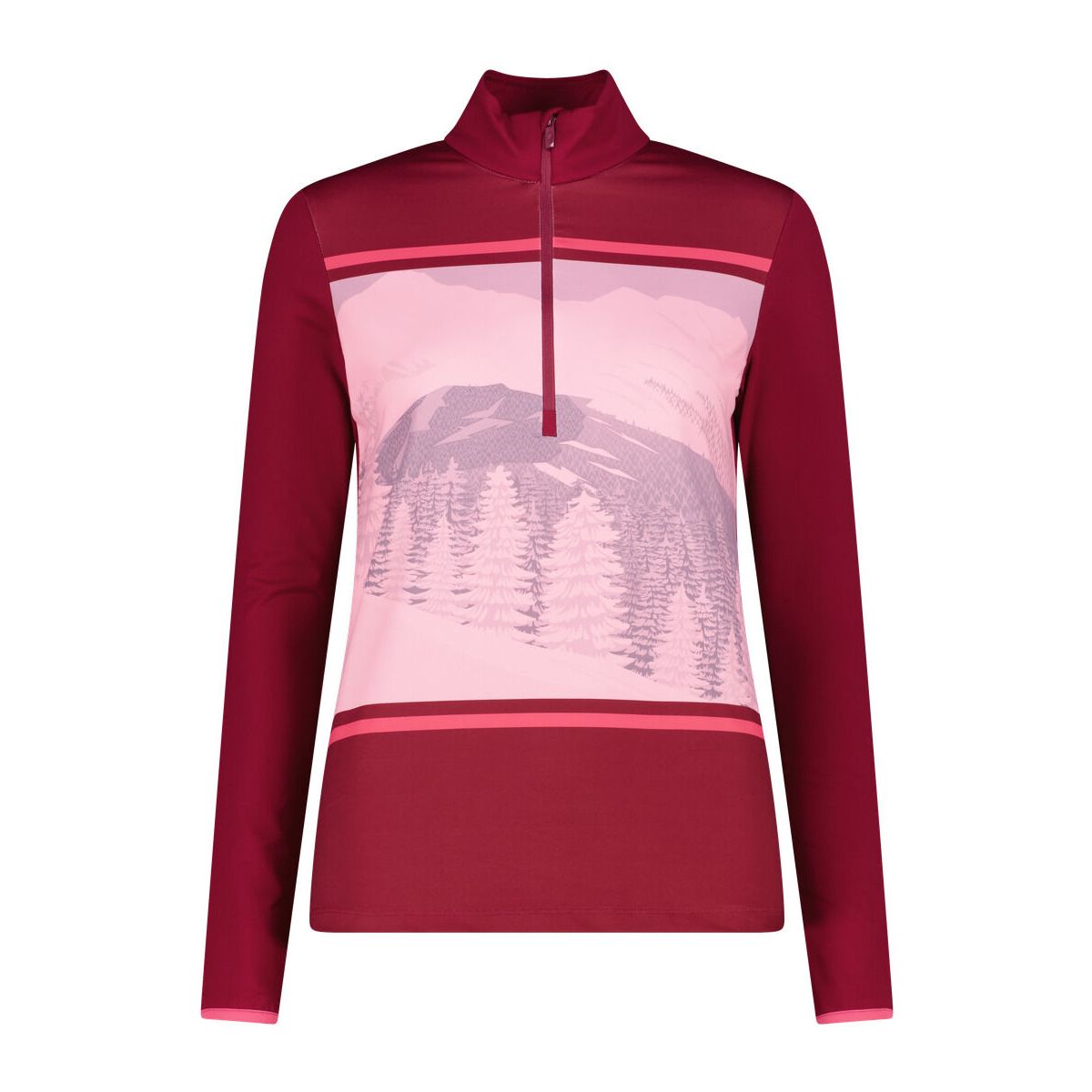 CMP Woman Sweat raspberry (C459) 42 36L1736-C459-42