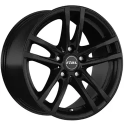 Rial X10 Racing Black 7x18 ET 22 5/112 Alufelge Schwarz