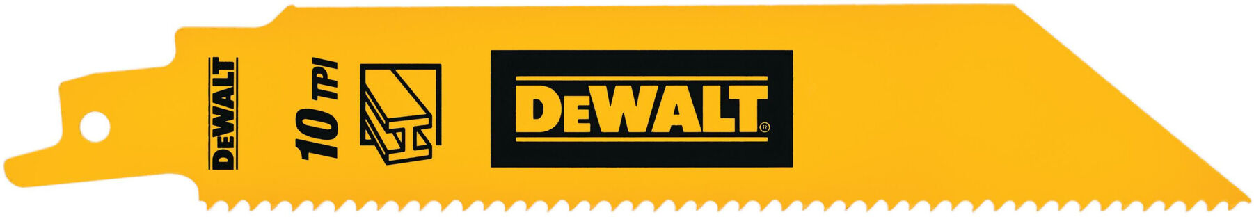 DEWALT Säbelsägeblatt BIM 1Z Metall 152mm 10TPI (DT90384-QZ)