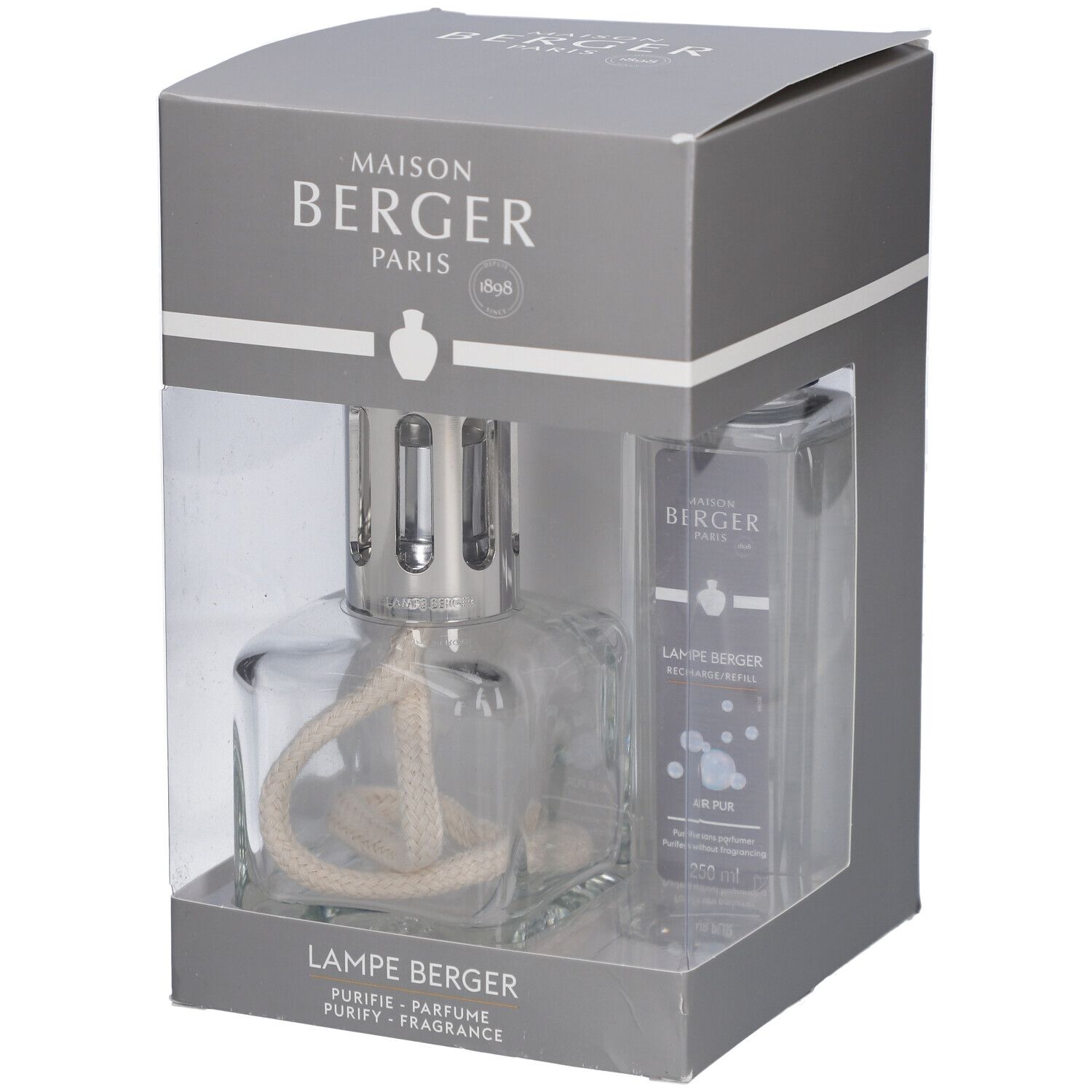 Maison Berger Lampe Glaçon transparente 1 St Set