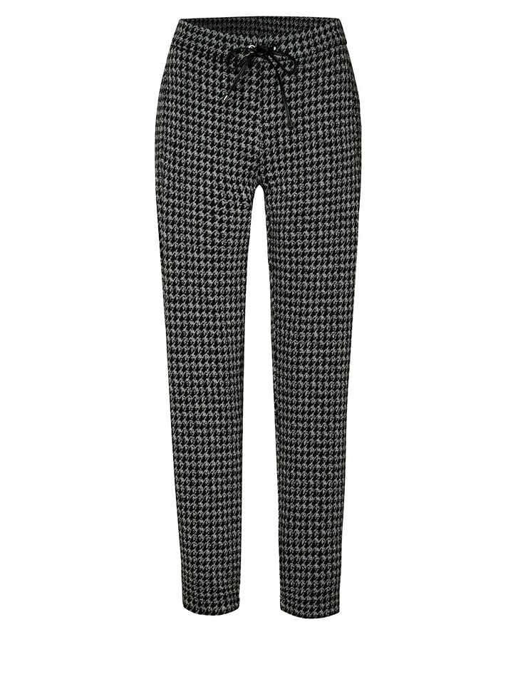 Rosner Hose "Modern Chic" in Schwarz/ Weiß - 46