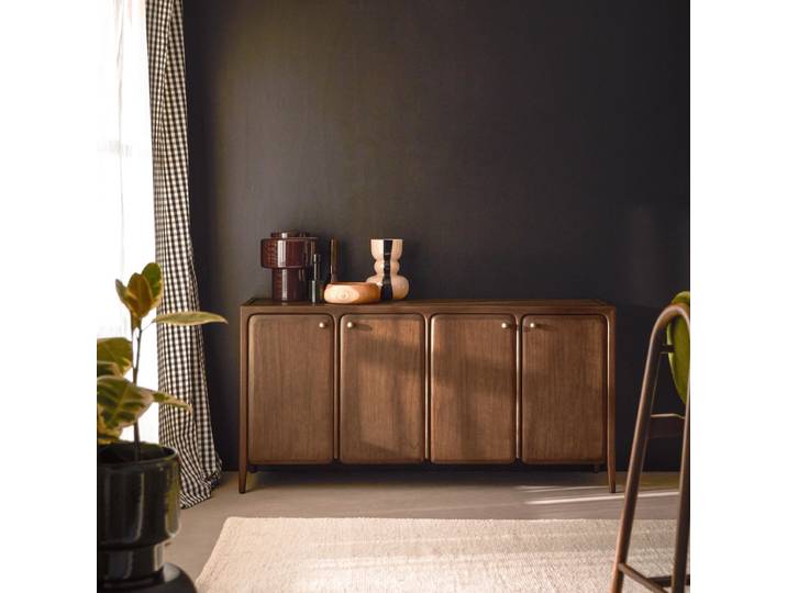 Sideboard Igor aus Mindiholz, 160 cm - Braun