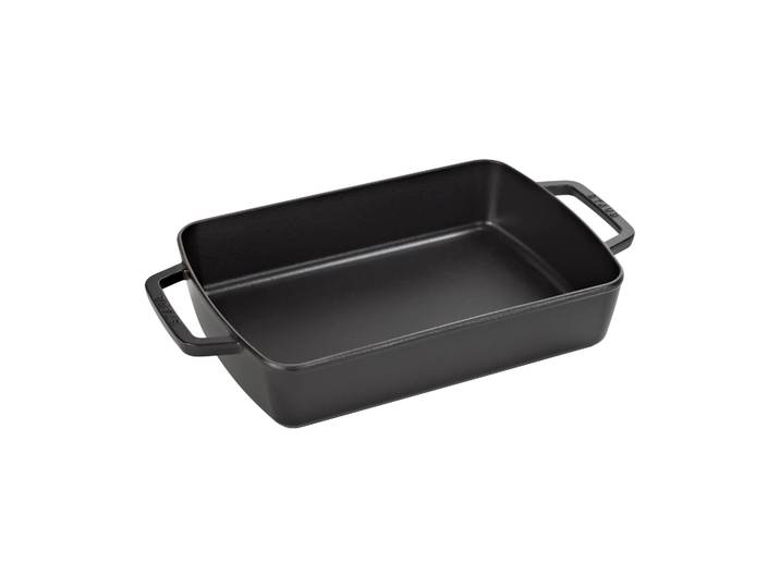 STAUB Plat à four Specialities Staub 30x20 cm Noir