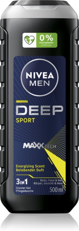 NIVEA MEN Deep Sport energising shower gel M 500 ml
