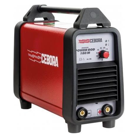 Elmag - Cebora MMA-Schweissinverter POWER ROD 180/M, 230 Volt, Art. 506, generatortauglich (Inverterschweissgerät) (58444)