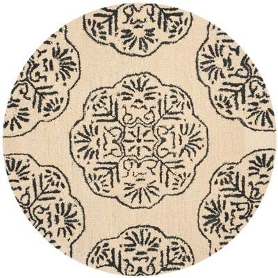 SAFAVIEH Handmade Bella Dinah Modern Floral Wool Rug