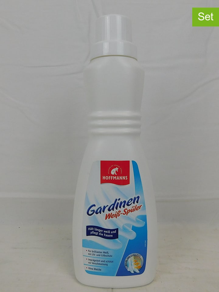 Hoffmanns 6er-Set: Gardinen Weiß-Spüler, je 500 ml - onesize