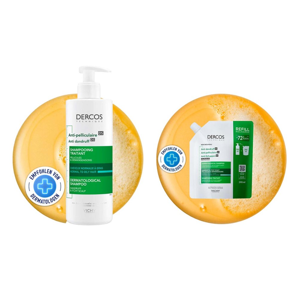 L'Oreal Deutschland GmbH Vichy Dercos Anti-schuppen Shampoo fett. Kopfh.+ Nachfüllpack 08106636