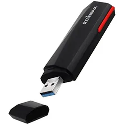 edimax WL-USB EW-7822UMX AX1800 Dual-Band USB 3.0 Adapter (USB, USB 3.0), Netzwerk Adapter, Schwarz