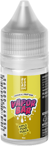 Reload Vape Apple Pear Peach Ice Vapor Bar Aroma Mini Shot 10ml Mela Pera Pesca Ghiaccio