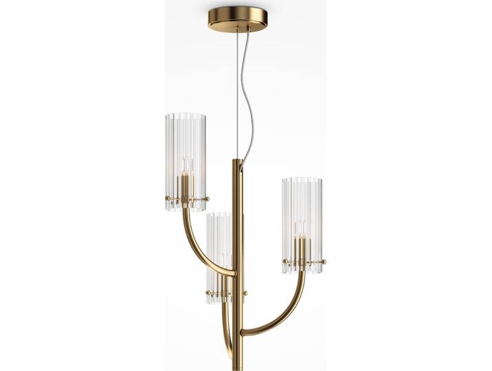 Maytoni Lampe à suspendre Arco Brass MOD223PL-03BS