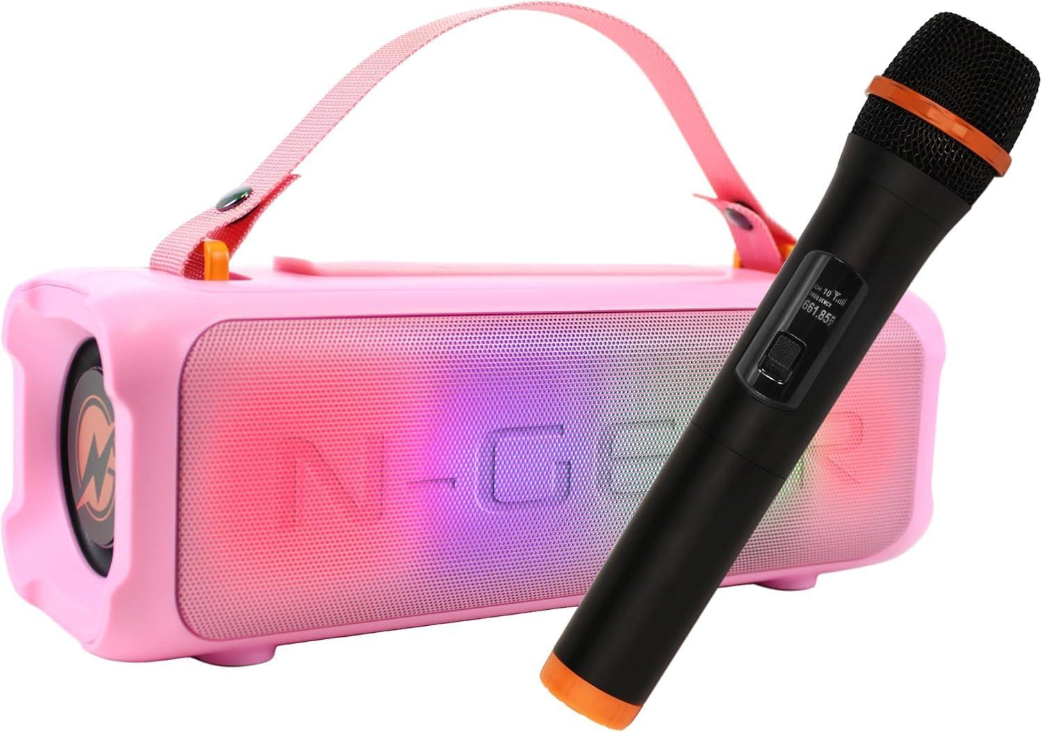 N-Gear Blazooka 703P Draagbare Bluetooth-speaker - Roze