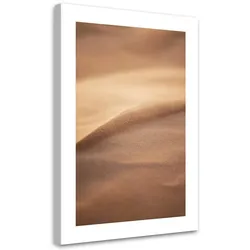 WANDBILD sand im makromaßstab