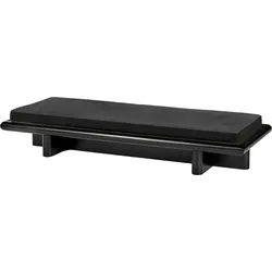 Taka Licot Bank 194 cm, schwarz, Tulpenholz