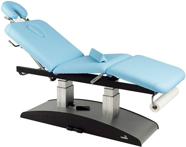 Marquesa elétrica Ecopostural: Elevação vertical com duas colunas e três corpos (70 x 198cm)