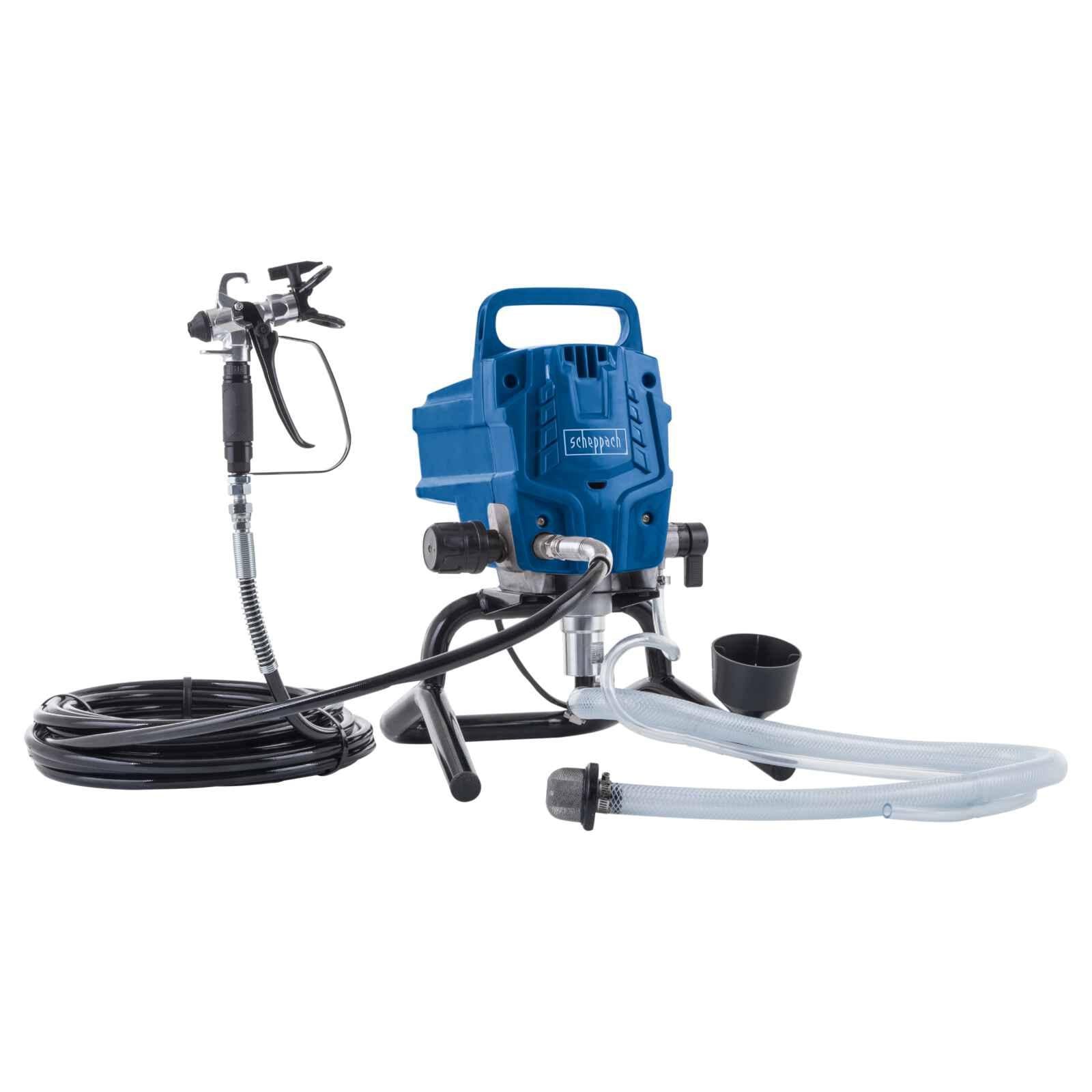 Scheppach Airless verfspuitsysteem PTSA600 - 950W - 2,0 liter/minuut - 227 bar