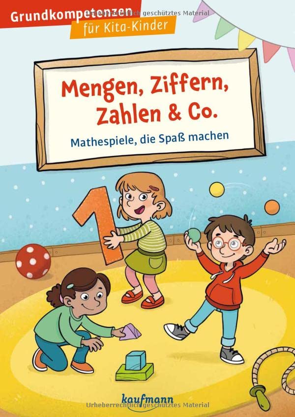 Katrin Weitzer - Mengen, Ziffern, Zahlen & Co.: Mathespiele, die Spaß machen (Grundkompetenzen für Kita-Kinder) - Preis vom 18.10.2026 19:22:15 h