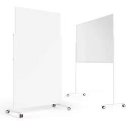 Magnetoplan, Präsentationstafel, MAGNETOP. Design-Whiteboard Vario 1181100 Stahl, mobil 1000x1800mm