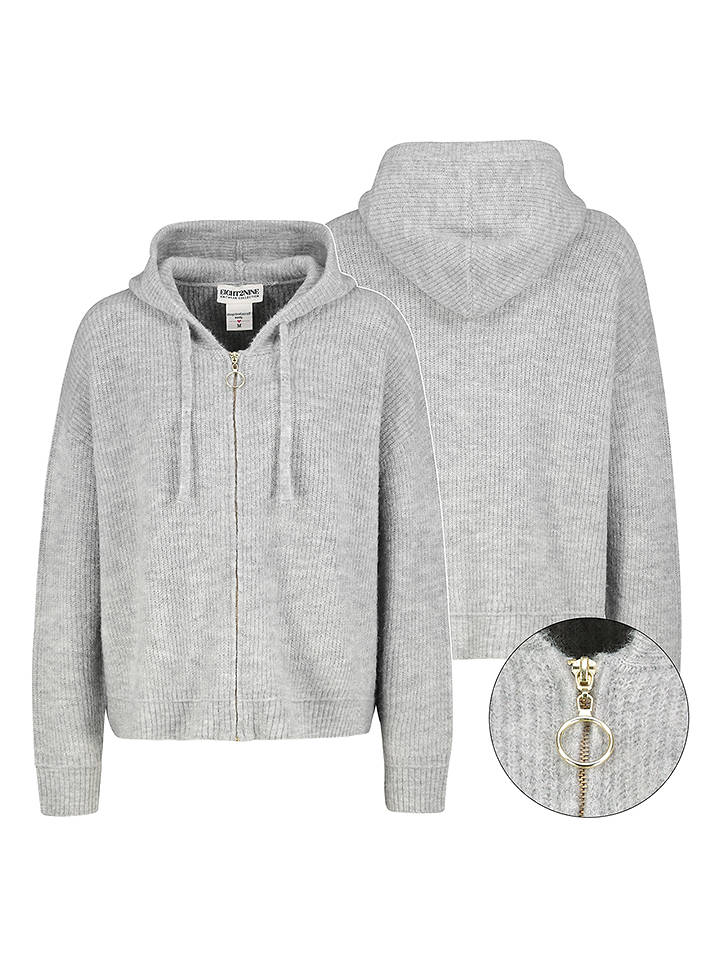 Eight2Nine Cardigan in Hellgrau - M