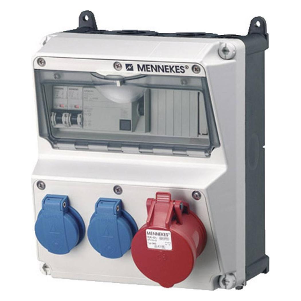 Mennekes MEN 920007 Steckdosen-Kombination AMAXX (2x, CEE 16/5) (920007)