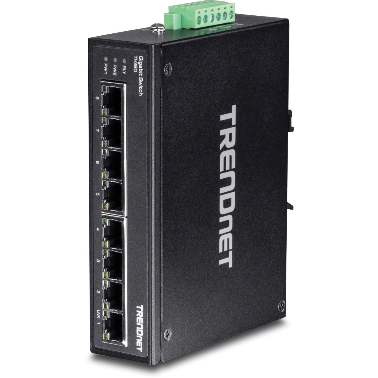 Trendnet 8-port hardened Industrial Gigabit Switch