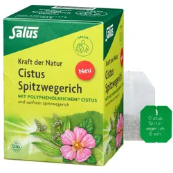 Cistus Spitzwegerich Tee Bio Filterbeutel 15 St