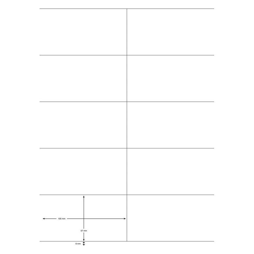 Q-Connect Etiketten (KF10658)