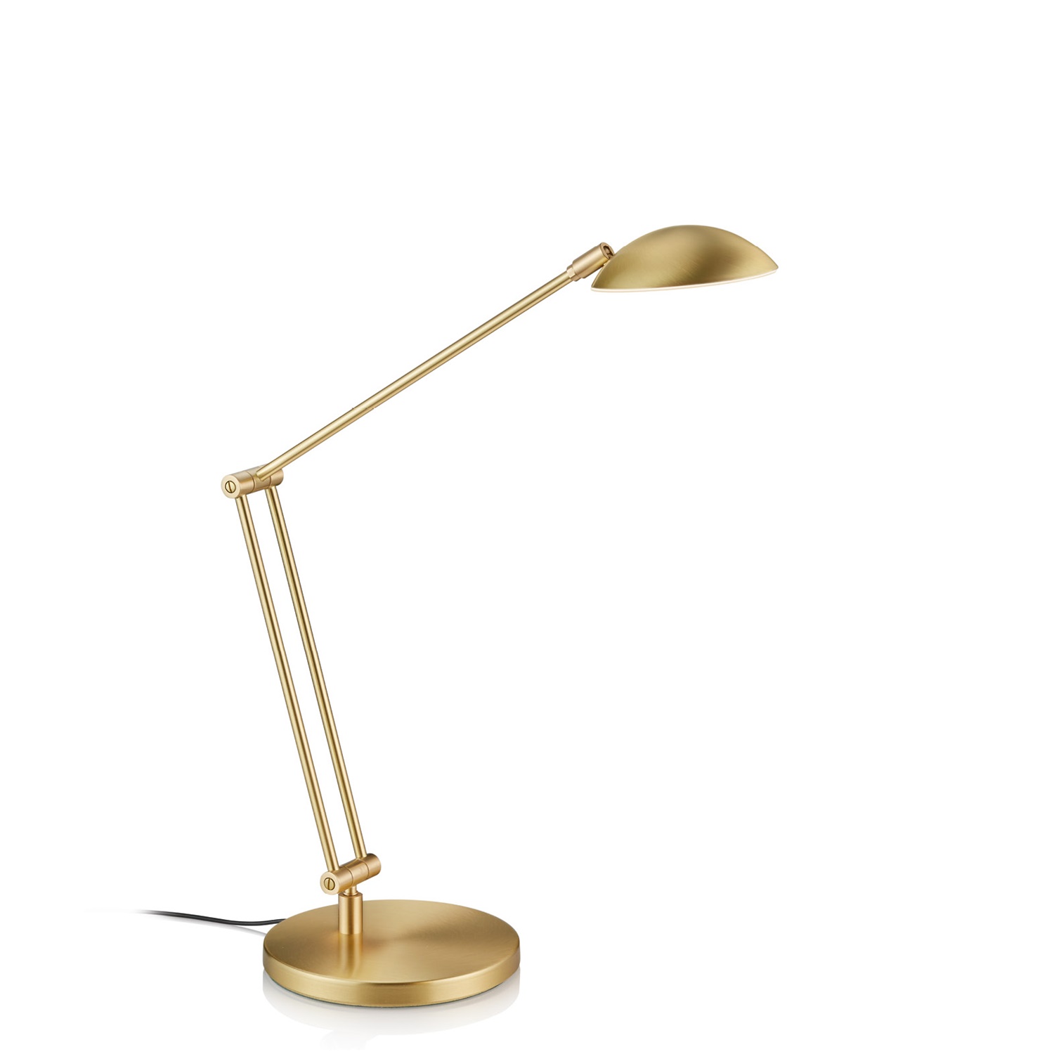 GKS Knapstein LED-Tischleuchte ILSA Messing matt (mit Gestensensor) 61.625.03 4250035825604