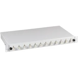 EFB B60901TS.12OM3 Spleißbox sw teilbestückt LC OM3 nicht ausziehbar 12 Kuppl. B60901TS12OM3