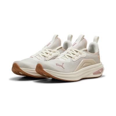 Sneaker PUMA "SOFTRIDE ENZO 6 HYPE WNS", Damen, Gr. 37,5, warm weiß, birch, rose gold, Textil, Schuhe Sneaker