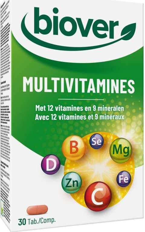 Biover Multivitaminas Basic 30caps