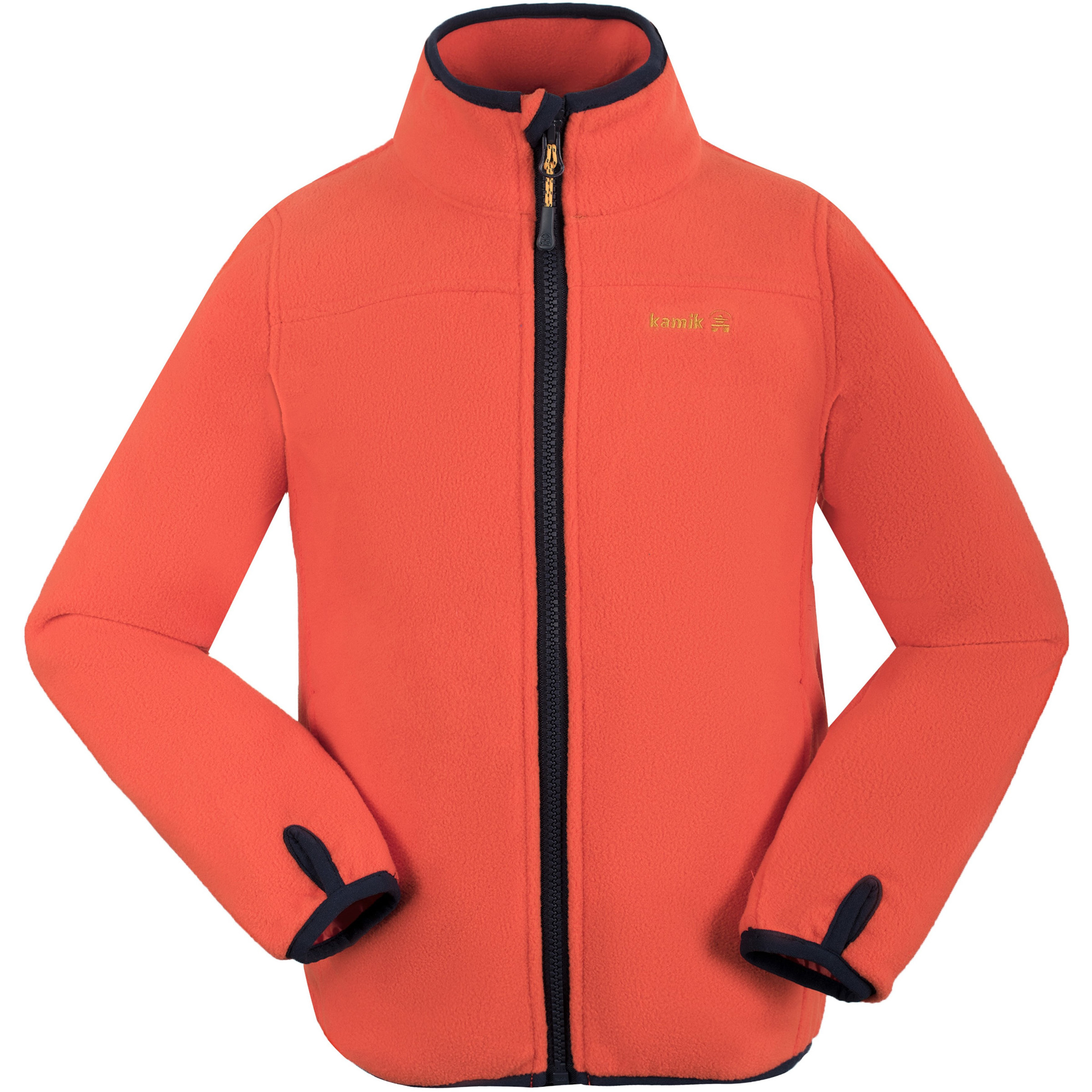 Kamik Ridley Kinder Fleecejacke rot Größe 98 Trekking Elastisch