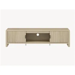 En.Casa, TV Möbel, Fernsehschrank Lukkodso 150x40x40 cm Eicheoptik (150 x 40 x 40 cm)