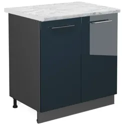 Vicco, Regal, Fame-Line mit Regal, AP Marmor (80 x 60 x 82 cm)