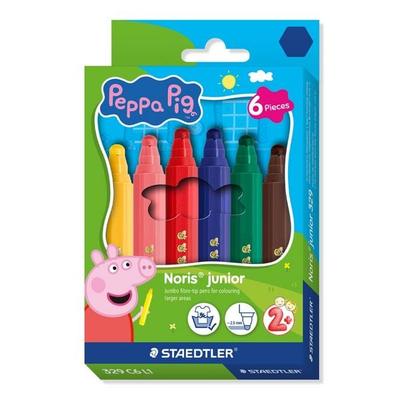 STADTLER Fasermaler Noris® junior Peppa Pig Fasermaler Noris® junior 329 hexagonal