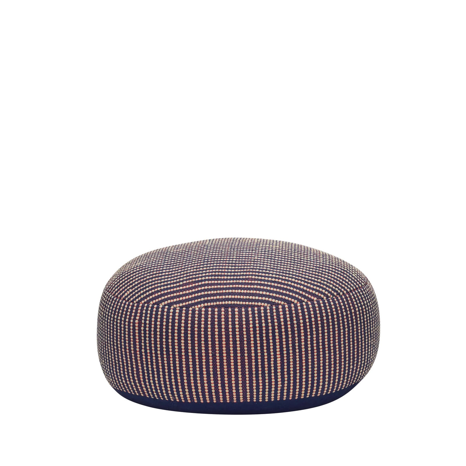 Hubsch Mochi poef blauw