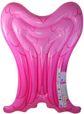 Pool Central Jumbo Inflatable Angel Wing Pool Float - Pink