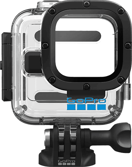 REACONDICIONADO Seminuevo Muy bueno Carcasa cámara deportiva - GoPro Protective Housing, Para HERO11 Mini, Botones integrados, Hasta 60 m, buceo