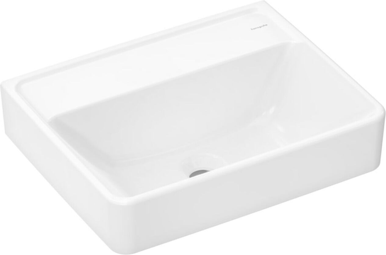 Hansgrohe Handwaschbecken Xanuia Q 500x390mm, o. HL/ÜL, SmartClean, weiß (61145450)