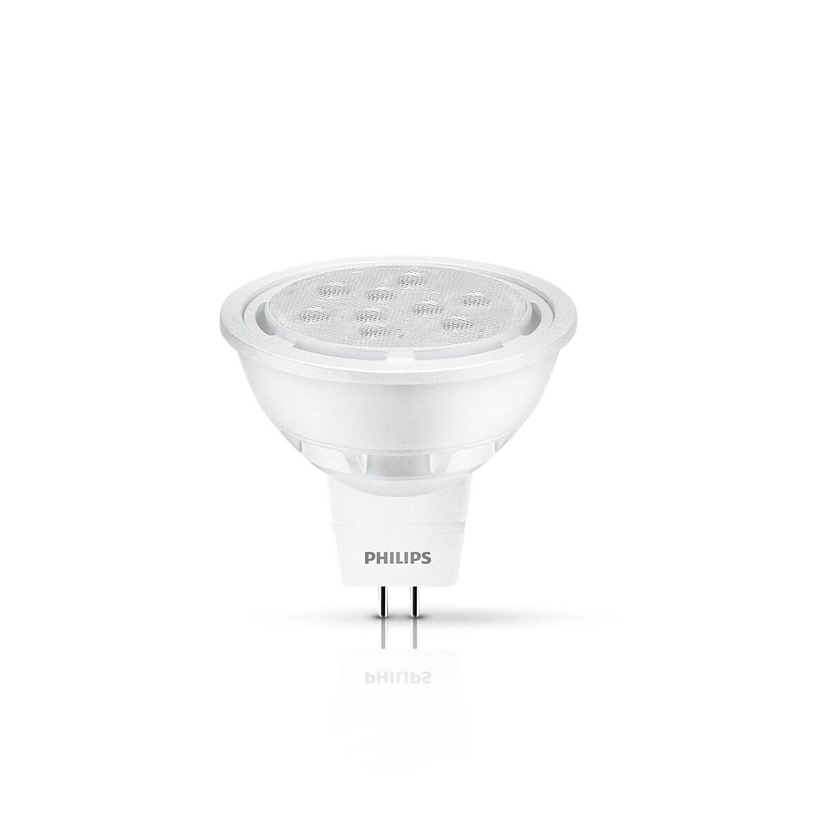 Philips CorePro - LED-Spot-Glühbirne - Form: MR16 - GU5.3 - 4.4 W - Warmweiß - 2700 K 30758200