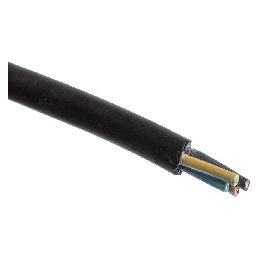 RS PRO H07RNF 4 core 1.5mm rubber cable 50m (50 m) (7739067)