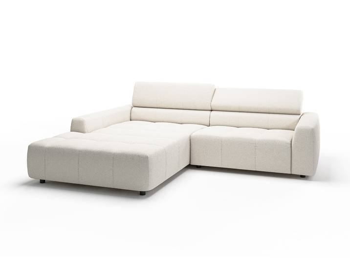 Candy Denver Ecksofa Loop motorische Sitztiefenverstellung im