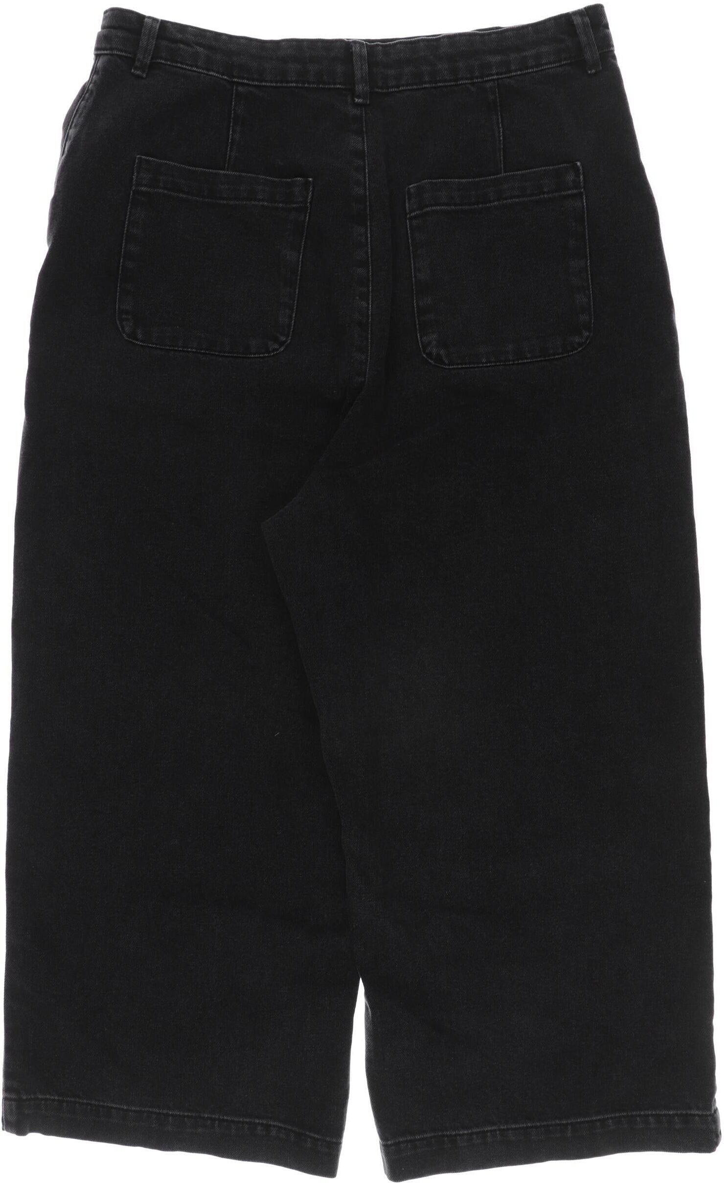 Topshop Damen Jeans, Schwarz, Gr. W34, Baumwolle - Second Hand